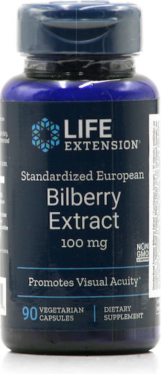 Life Extension Bilberry Extract 100mg 90 veg. caps Bilberry