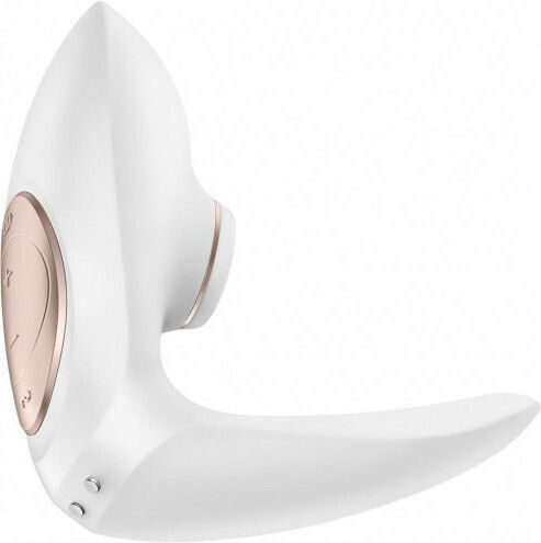 Satisfyer Pro 4 Couples Αναρροφητής Αιδοίου με Δόνηση White