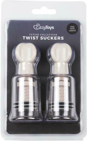 Easytoys Nipple & Clit Suckers Sauger Brustwarzen Transparent 2Stück