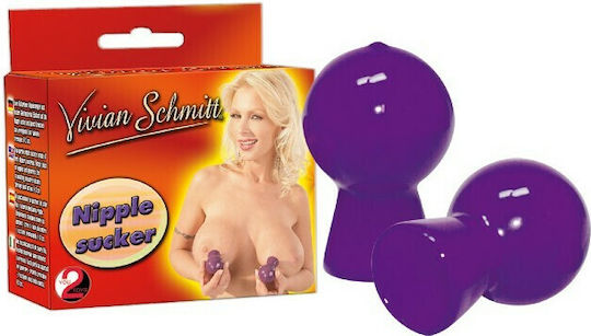 You2Toys VS Nipple Sucker Аспиратор Нипели Purple 2бр