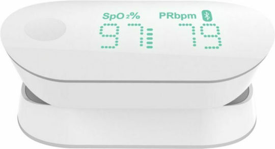 iHealth Air PO3 Παλμικό Οξύμετρο Δακτύλου με Bluetooth Λευκό