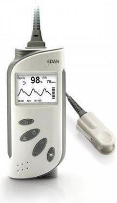 Edan H100B Profesional Oximetru de Mână Gri