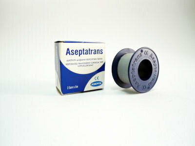 Asepta Aseptatrans Transparent Bandage Tape 2.5cm x 5m