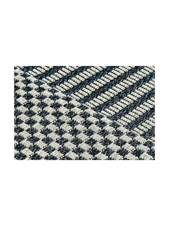 Beauty Home Cocotton Σετ Μοντέρνα Χαλιά Κρεβατοκάμαρας Βαμβακερά Cocotton Grey Blue 9229-21409-ΣΕΤ 2τμχ