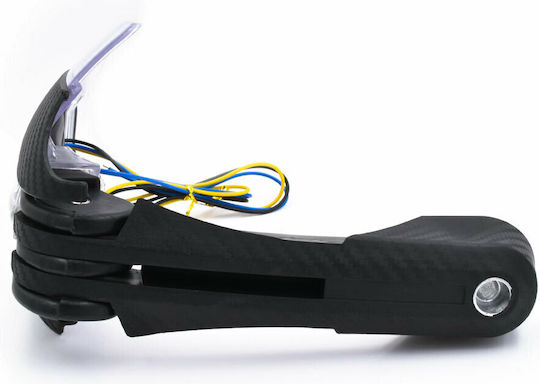 Motorcycle Protective Hand Guards 22mm 7/8 με Φλας in Black Colour