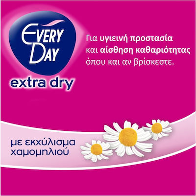 Every Day Extra Dry Large με Εκχύλισμα Χαμομηλιού Σερβιετάκια 34τμχ & 16τμχ