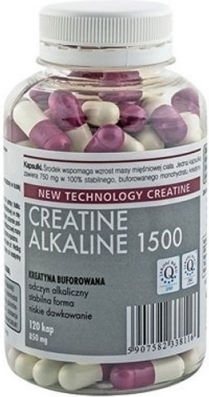 Megabol Creatine Alkaline 1500 Αλκαλική Κρεατίνη 120 κάψουλες