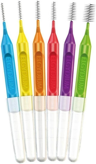 Elgydium Mono Compact Interdental Brushes 0.6mm Orange 4pcs