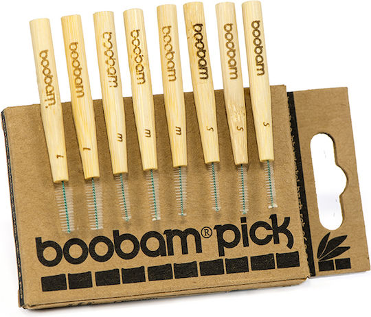 Boobam Pick Interdentalbürsten Gemischt Beige 8Stück