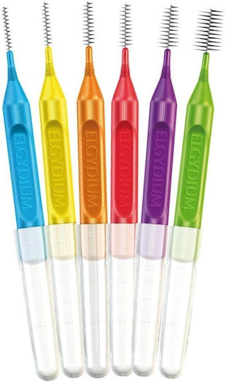 Elgydium Clinic Mono Compact Μεσοδόντια Βουρτσάκια 1.1mm Πράσινα 4τμχ