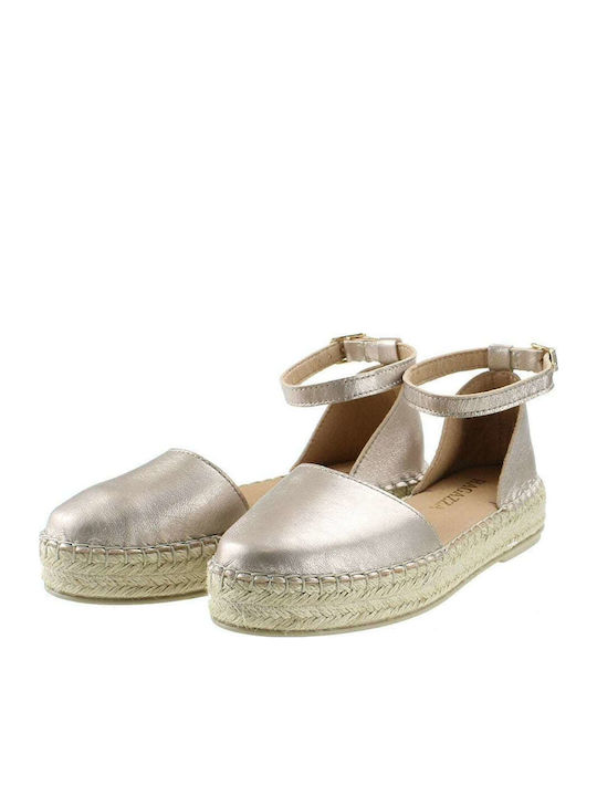 Women's Leather Espadrilles Ammos