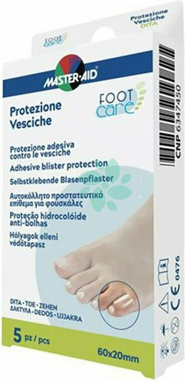 Master Aid Aid Foot Care 60x20mm Blister Patches 5pcs