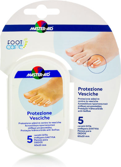 Master Aid Aid Foot Care 60x20mm Blister Patches 5pcs