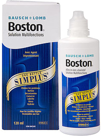 Bausch & Lomb Simplus Multi Action Solution Υγρό Φακών Επαφής 120ml