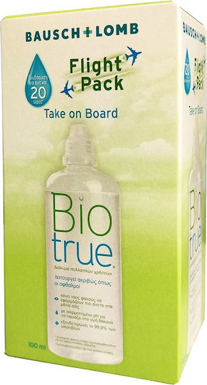 Bausch & Lomb Biotrue Flight Pack Contact Lens Solution 100ml