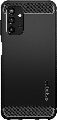 Spigen Rugged Armor Задна корица Пластмаса Устойчив на удар Matte Black (Галакси А13 4G) ACS04157