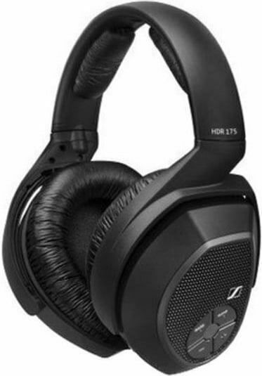 Sennheiser HDR 175 for RS-175 Безжични Over Ear Слушалки с 18 часа Работа Черни