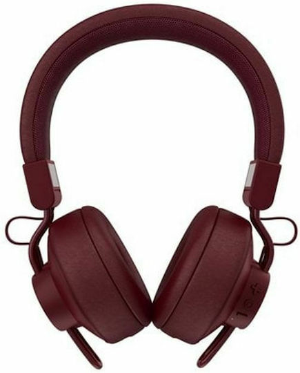 Fresh 'n Rebel Cult Ασύρματα / Ενσύρματα Over Ear Ακουστικά με 25 ώρες Λειτουργίας Κόκκινα