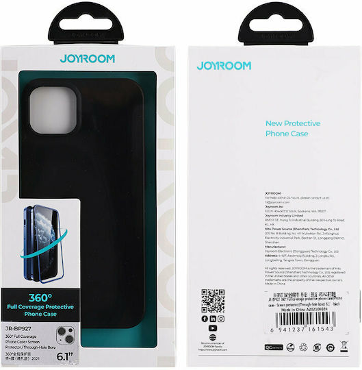 Joyroom JR-BP935 Back Cover Πλαστικό 0.76mm Σετ με Τζαμάκι Γκρι (iPhone 13 Pro)