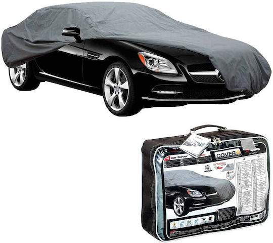 Car+ Covers for Car with Carrying Bag 430x160x120cm Waterproof Medium for Coupe Secured with Straps