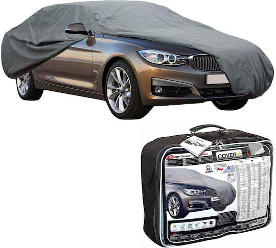 Car+ Covers for Car with Carrying Bag 480x175x120cm Waterproof Large Secured with Straps