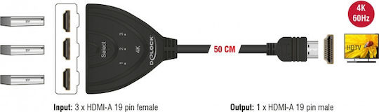 DeLock 18600 HDMI Switch 18600