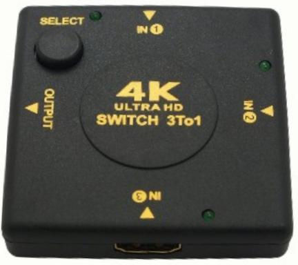 Anga PS-M301-4K 3x1 4K HDMI Switch 371-127