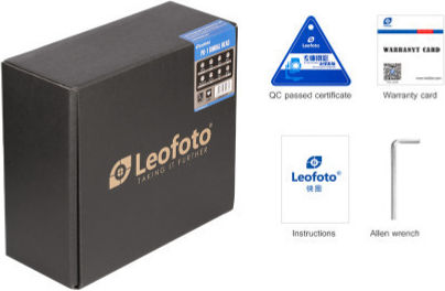 Leofoto Gimbal PG-1 3 way και με Αντοχή 25kg