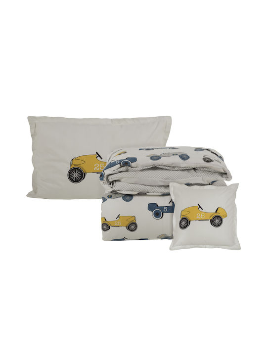 Das Home Set Kids Quilt Single with 2 Pillowcases 4799 Beige 160x240cm 402009104799
