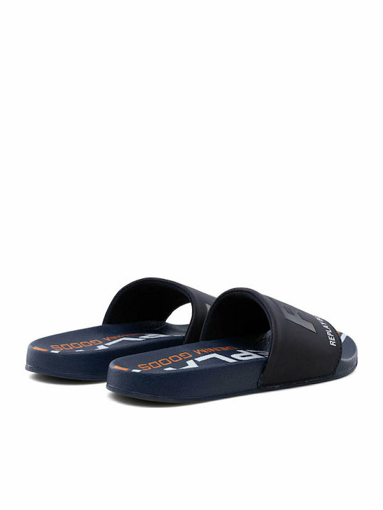 Παιδικές Σαγιονάρες Slides Navy Μπλε Kids Slide Jr Boy