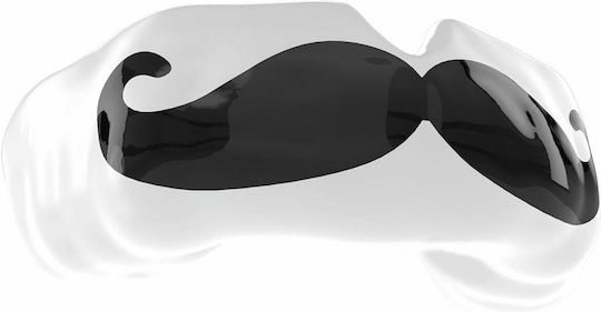 Safejawz Extro 2.0 Moustache Προστατευτική Μασέλα Senior Λευκή