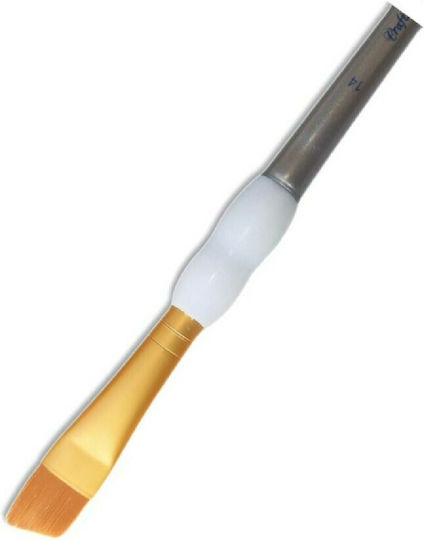 Craftistico Plaque Paint Brush Πινέλο Λοξό Χειροτεχνίας No 14 No14
