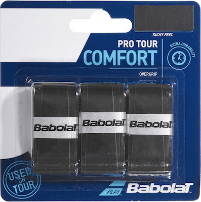 Babolat Pro Tour Overgrip Schwarz 3 Stück