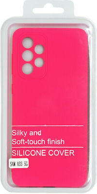 Ancus Silivon Liquid Silicone Back Cover Pink (Galaxy A33 5G)