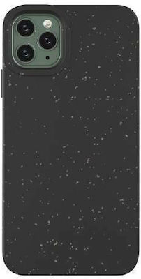 Hurtel Eco Back Cover Συνθετική Shell Black (iPhone 13 Pro Max)