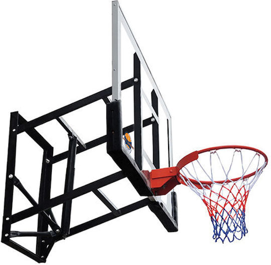 Life Sport SBA030 Μπασκέτα με Ταμπλό 140x80εκ. και Διχτάκι