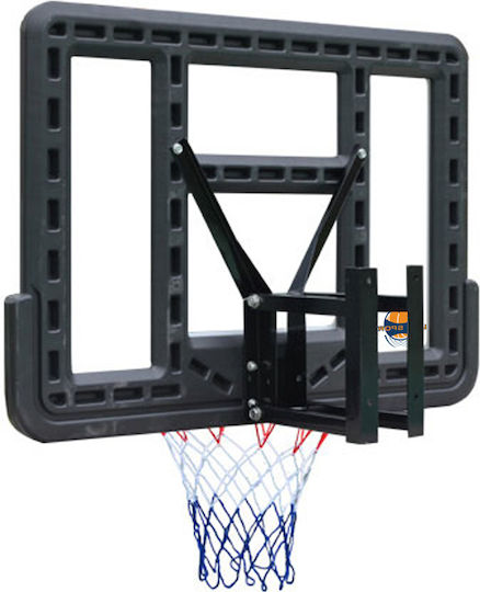 Life Sport S007 Μπασκέτα με Ταμπλό 110x75εκ. και Διχτάκι