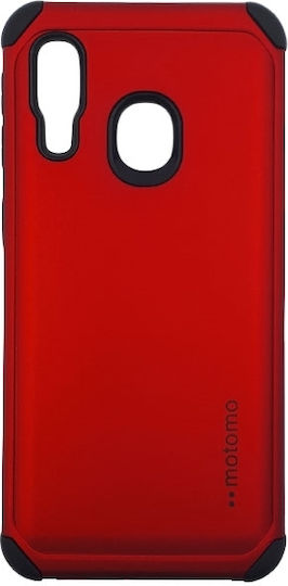 Motomo Tough Armor Back Cover Plastic Roșu (Galaxy A40)
