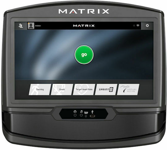 Matrix E30XIR E-30-F_XIR-02-C Magnetisches Crosstrainer-Gerät mit Scheibe 10.5kg für Benutzer bis 147kg