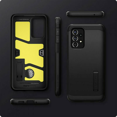 Spigen Tough Armor Plastic Back Cover Durable Black (Galaxy A33 5G)