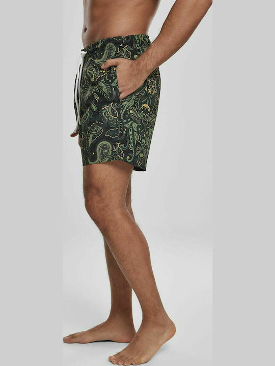Paisley Costum De Baie Bărbați Pantaloni Scurți Paisley Cu Modele