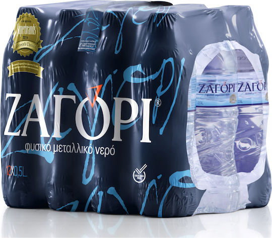 Ζαγόρι Φυσικό Μεταλλικό Νερό 12x0.5lt