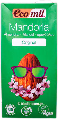 Ecomil Organic Almond Drink με Σιρόπι Αγαύης No Added Sugar 1000ml