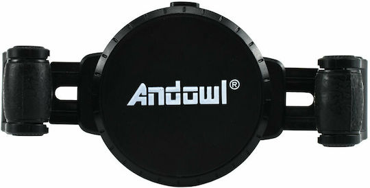 Andowl Car Mobile Mount 4" - 6.5" with Adjustable Hooks Black
