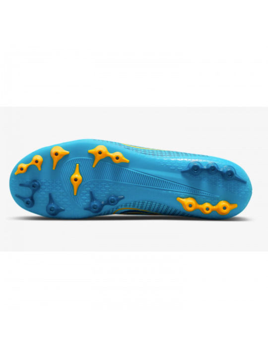Nike Mercurial Vapor 14 Academy AG Χαμηλά Ποδοσφαιρικά Παπούτσια με Τάπες Chlorine Blue / Marina / Laser Orange