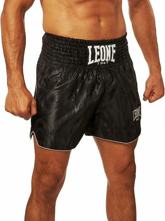 Leone Basic Ανδρικό Σορτσάκι Kick/Thai Boxing Μαύρο