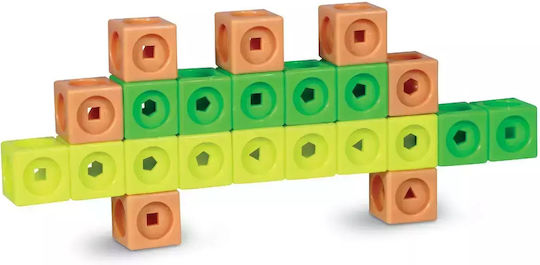 Learning Resources MathLink Cubes Early Maths Dino Time STEM Εκπαιδευτικό Παιχνίδι Γνώσεων για 5+ Ετών
