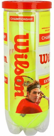 Wilson Championship Extra Duty Practice Tennis Balls 3pcs