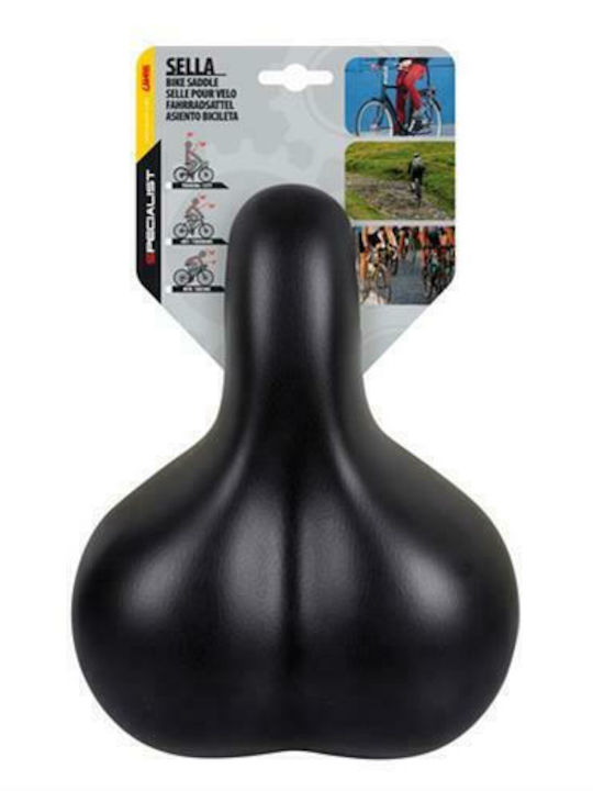 Lampa S-5 Black Bicycle Saddle City