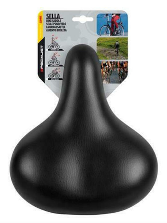 Lampa City S4 Black Bicycle Saddle City